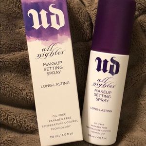 NEW Urban Decay All Nighter Setting Spray